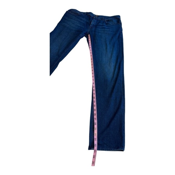 HUGO BOSS Maine Men’s Regular Fit Stretch Blue Jean Pants - Size 36/34 - Picture 12 of 16